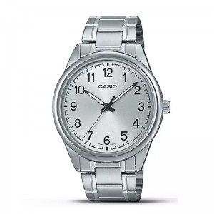 Casio MTP-V005D-7B4UDF Silver White Numeric Steel